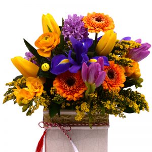 Cos de flori cod 00114